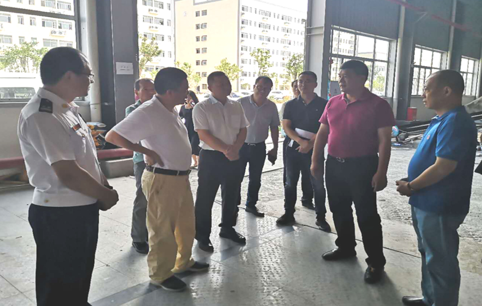 福清市常务副市长一行向导 莅临BG大游新质料科技工业园调研指导